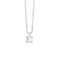 Necklace Roman Gioielli Woman in White Gold Diamante 0.10 Ct R256A25N145 - R256A25N145